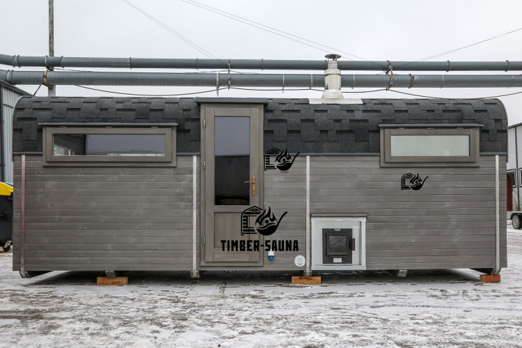 Rectangular sauna f5 6,00m