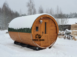Sauna barrel f1 4,00m 