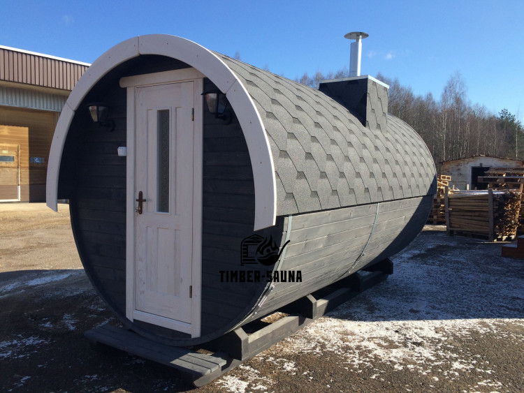 Sauna barrel f2 4,00m 
