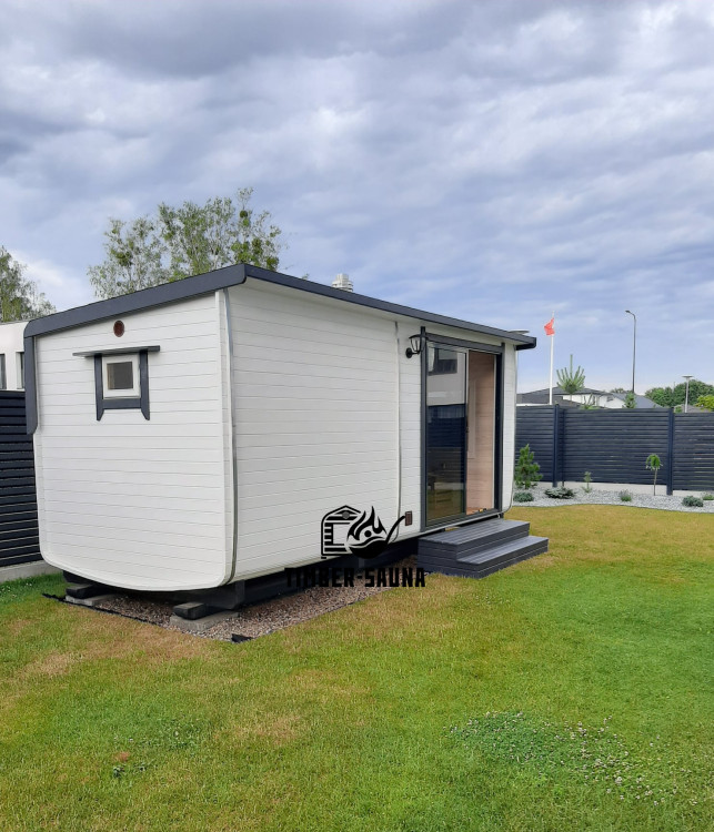 Mobile saunas penguin f4 6 * 2.35 * 2.55 m   