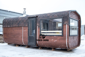 Rectangular sauna funco 8 6,00m 