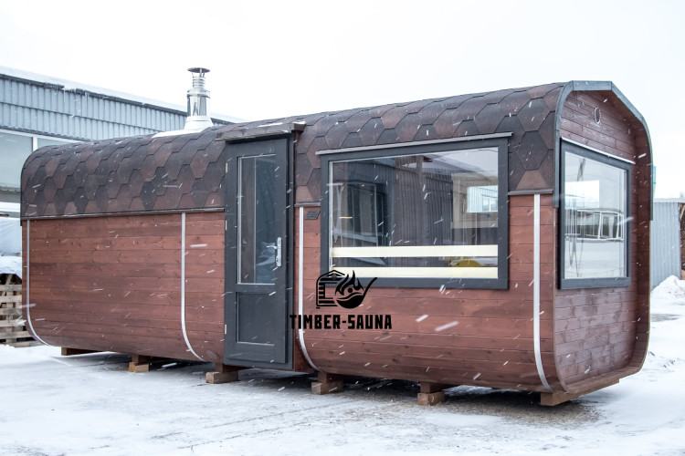 Rectangular sauna funco 8 6,00m 
