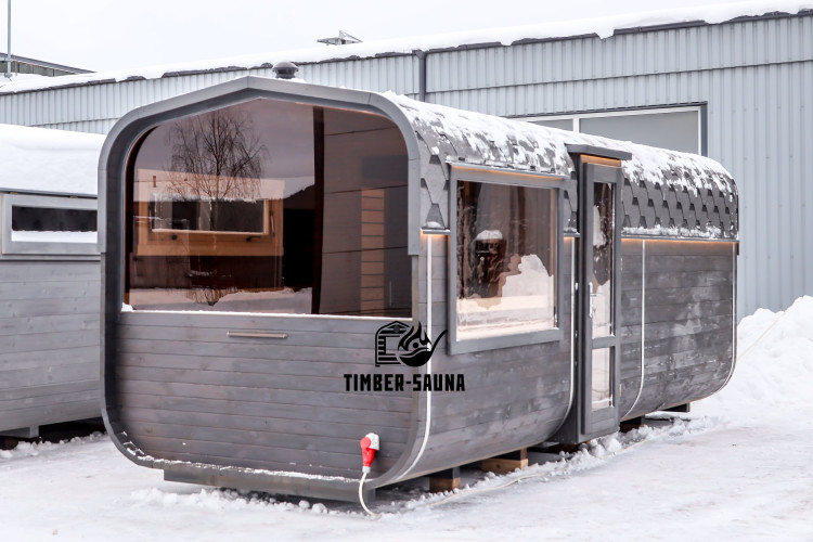 Rectangular sauna funco 9 6,00m  