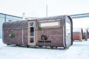 Rectangular sauna funco 10 6,00m  
